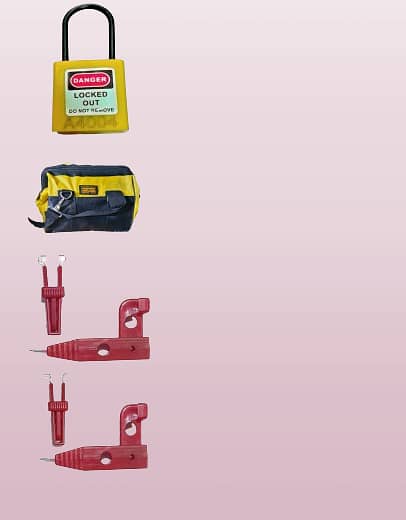 Lockout tagout kit/ lockout hasp/industrial safety /electric safety 7