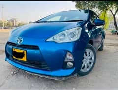 Toyota Aqua 2013 /17 exchange brv or 7 seater car