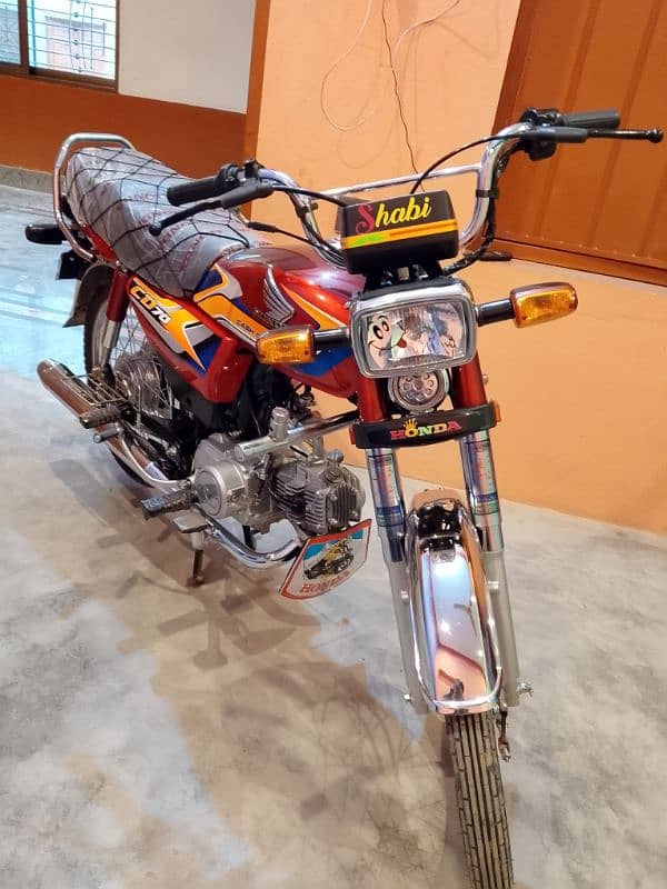 frish bike o meter condition for sale all Punjab register documents ok 0