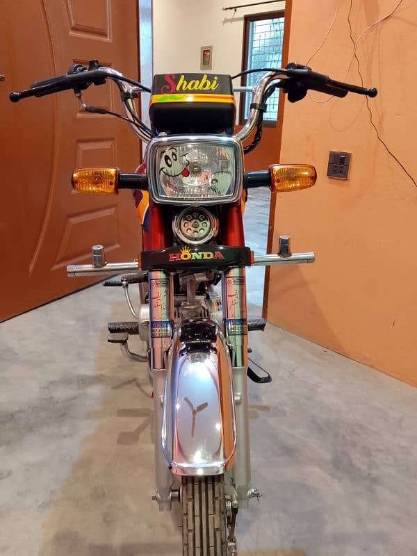 frish bike o meter condition for sale all Punjab register documents ok 4