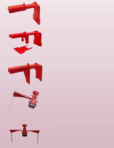 safety padlock/loto kit/lockout tagout kit/valve safety /industrial 2