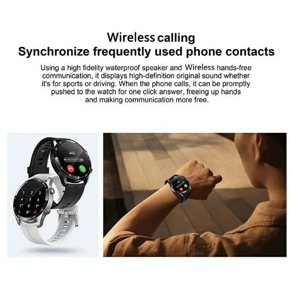 New 2025 Wireless Smartwatch For Men, Compatible with IPhone/Android 4