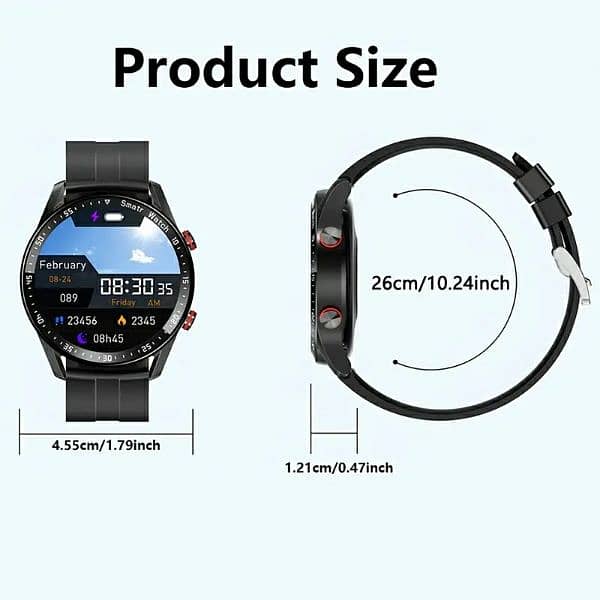 New 2025 Wireless Smartwatch For Men, Compatible with IPhone/Android 6