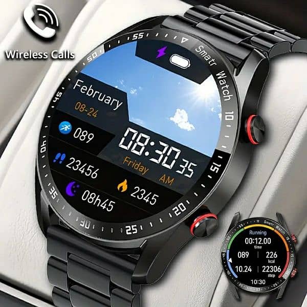 New 2025 Wireless Smartwatch For Men, Compatible with IPhone/Android 9