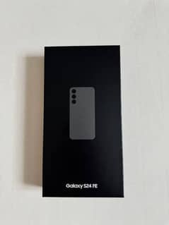 Samsung Galaxy S24FE Box Packed Black Colour PTA Approved