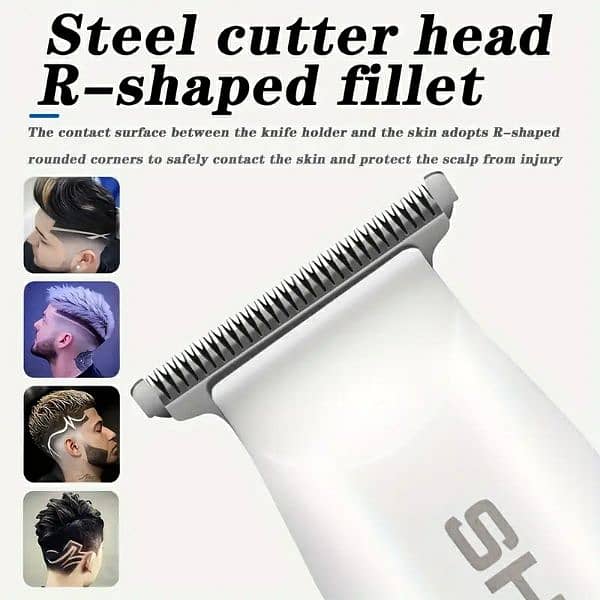 SHENGAFA Pocket Hair Clipper for Men - USB Fast Charging 2