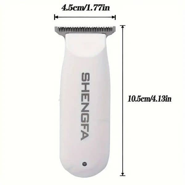 SHENGAFA Pocket Hair Clipper for Men - USB Fast Charging 4