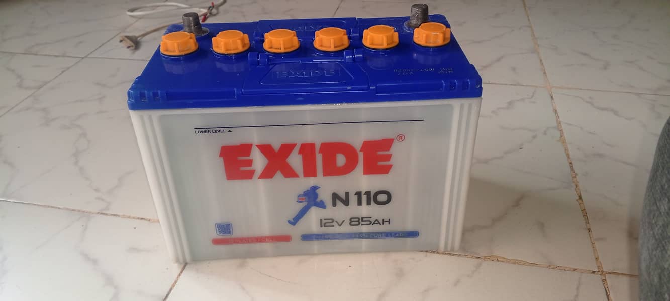 Exide battery 12V 85AH 7