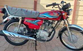 cg 125 2024 model All punjab register lush condition