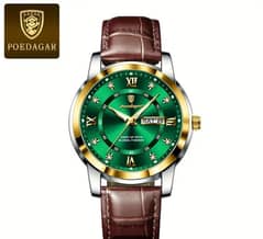 POEDAGAR Luxury Business Man Wristwatch