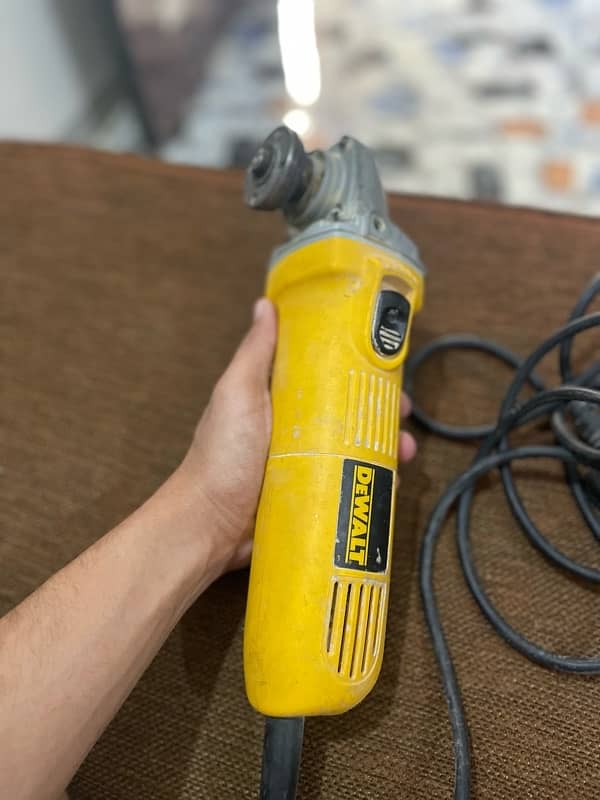 Dewalt angle grinder in good condition 2