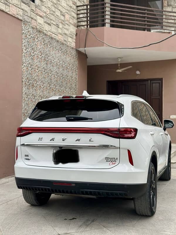 Haval H6 HEV 2023 Model White. 2