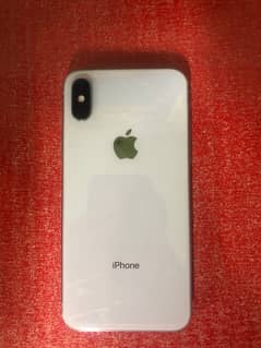 Iphone X 10x10 condition 64 gb with box