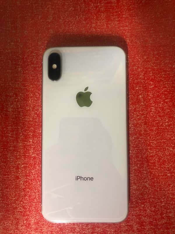 Iphone X 10x10 condition 64 gb with box 0