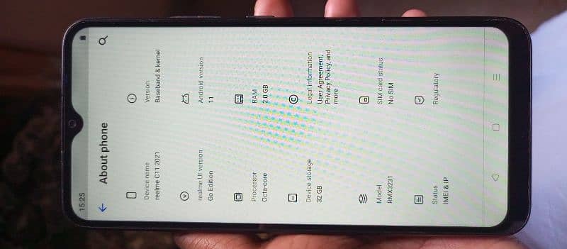 Realme C11  argent sell 3