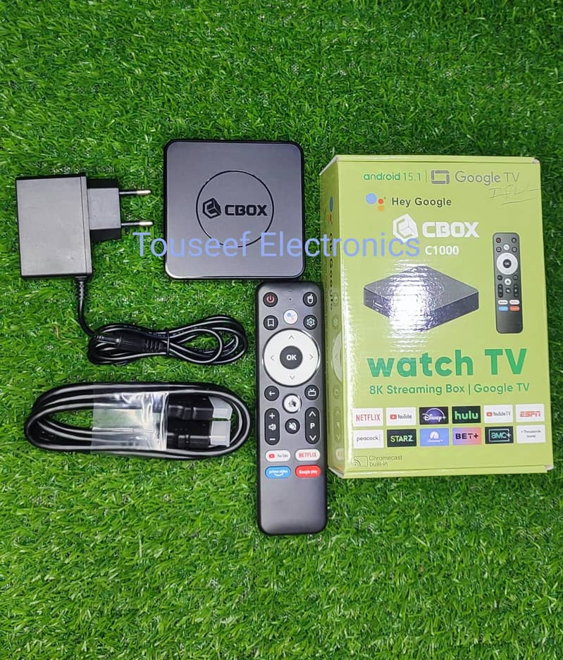 Cbox C1000 Tv Box 2gb+8gb Android 15.1 Original free tv channels 0