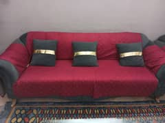 sofa covers available blue (jersey) and red cotton