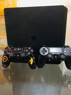 PS-4 Slim 500-Gb Sealed with 2 controllers