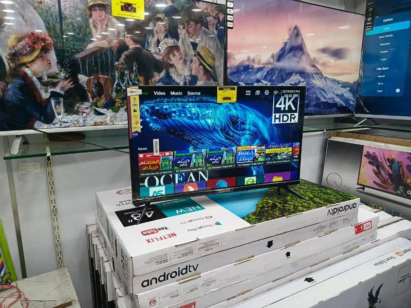 Big OFFER 43,,inch q led UHD 4k model 03227191508 0