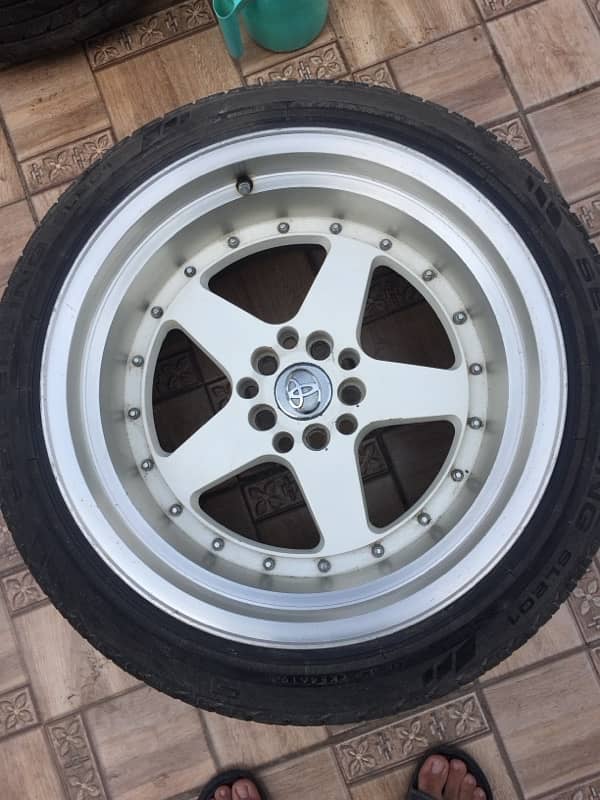 17inch 10.5jj all Brand new tyres 2