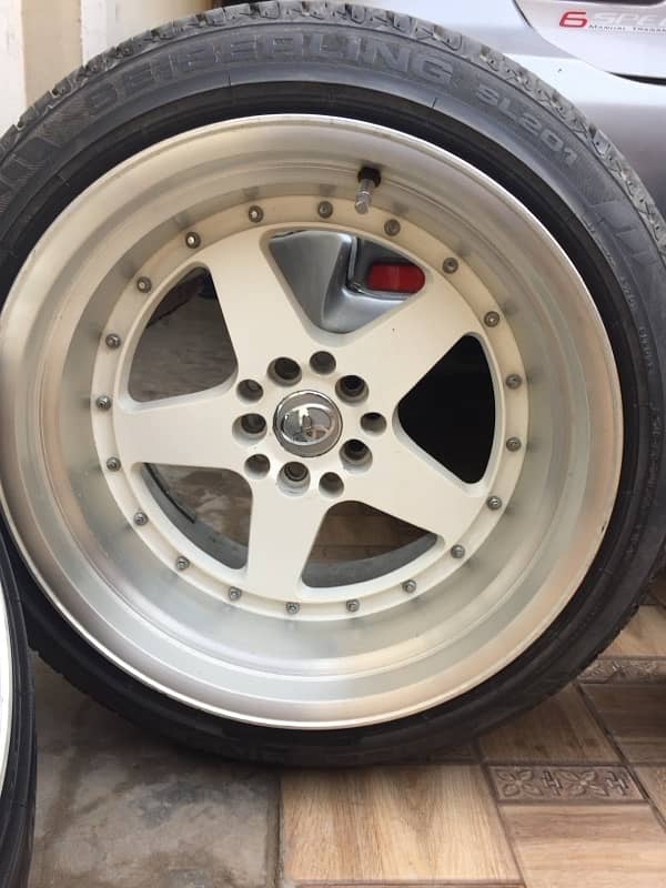 17inch 10.5jj all Brand new tyres 13