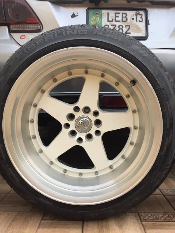 17inch 10.5jj all Brand new tyres 15