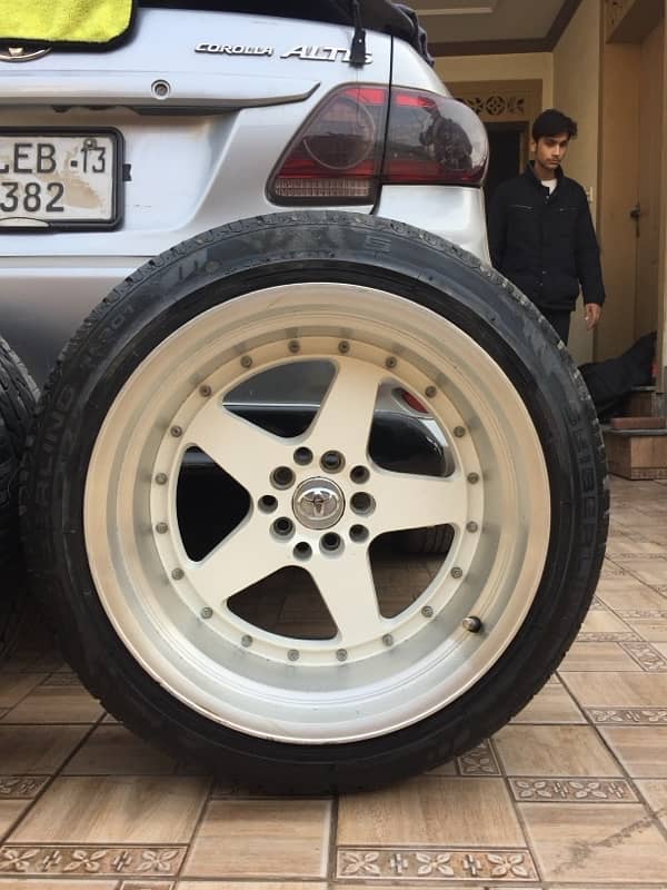 17inch 10.5jj all Brand new tyres 16