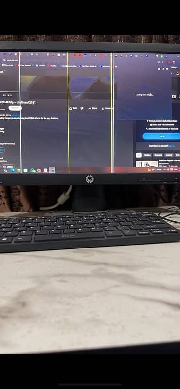 Hp 20” inch ips lcd monitor for sale read ad carefully 0