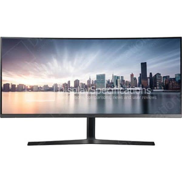 Samsung 34inch curved Ultrawide 100hz Type-C Monitor 0