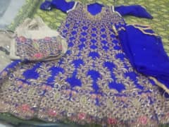 frock ,bridal maxi, Mehandi ka party dress