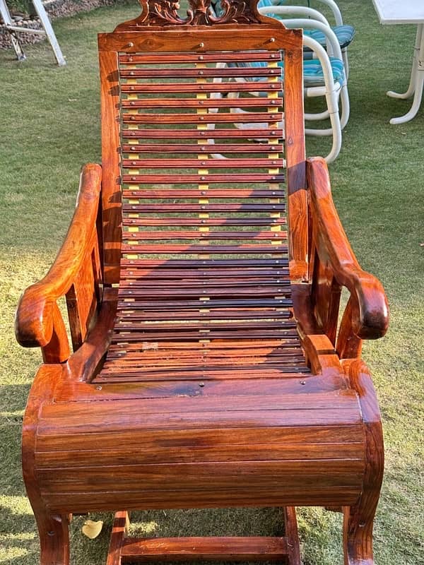 akhrot rocking chair 0