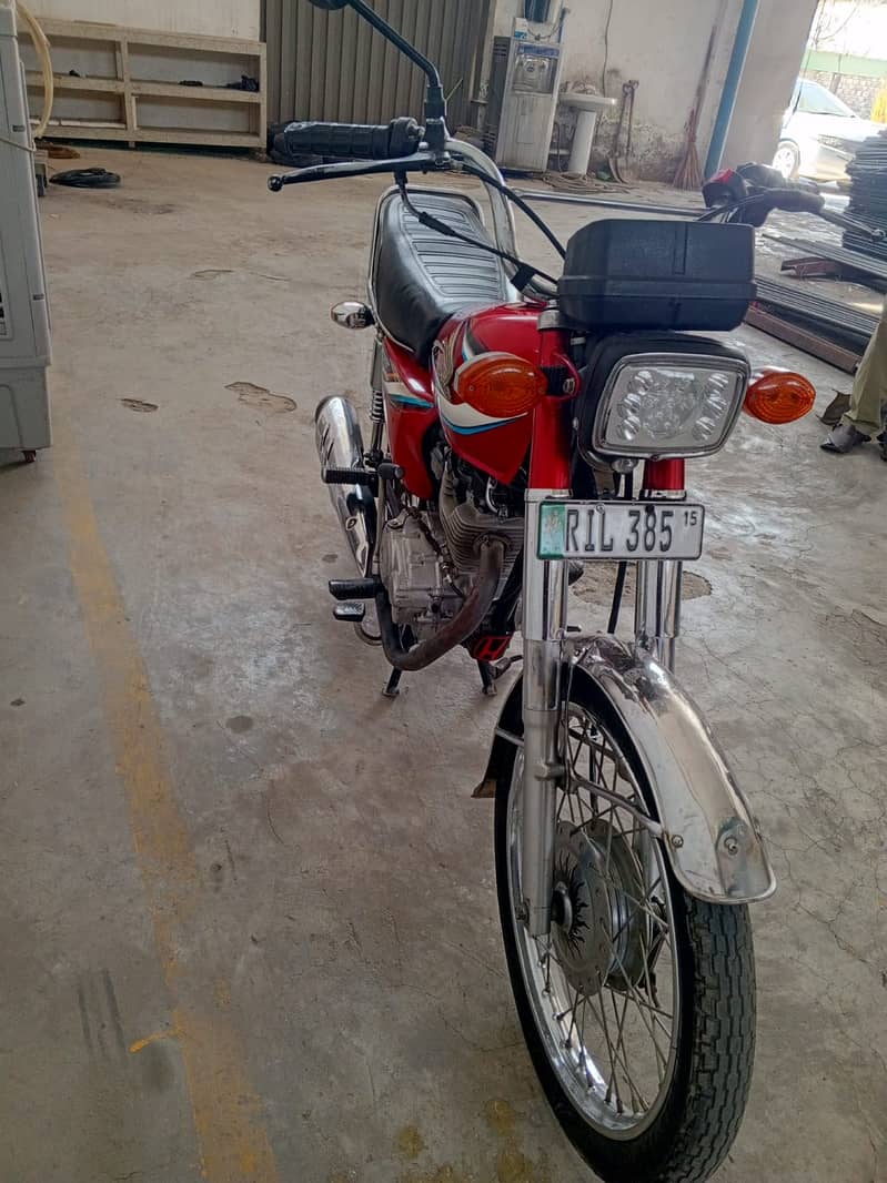 Honda CG 125 2015 Good Condition 5