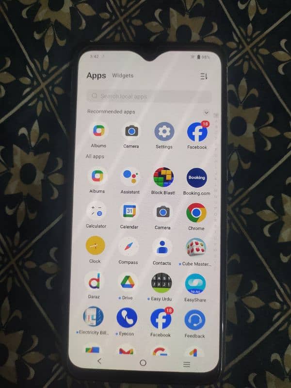 vivo v21 8/128 with box panal chenge baqi ok 3