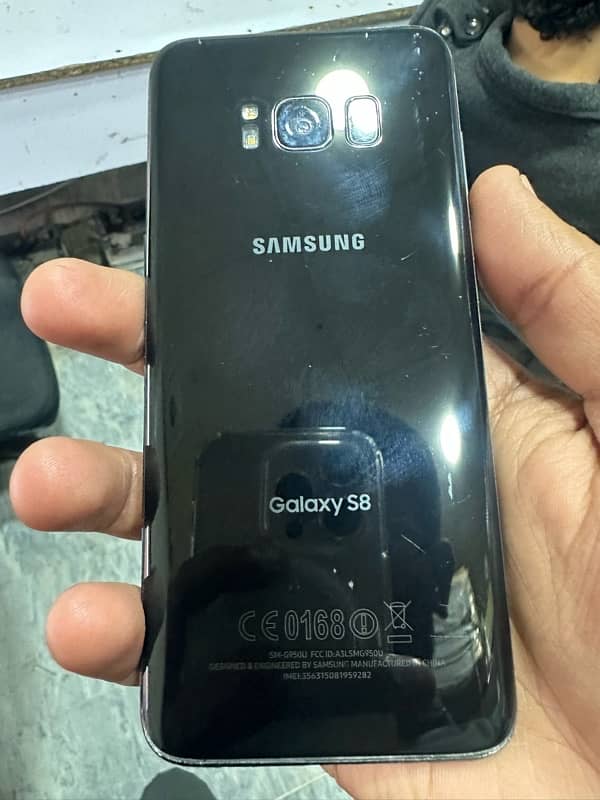 samsung s8 offical approved ha iss number py rabbta krien 03029848408 9