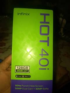 Infinix hot 40i 4+4 128gp