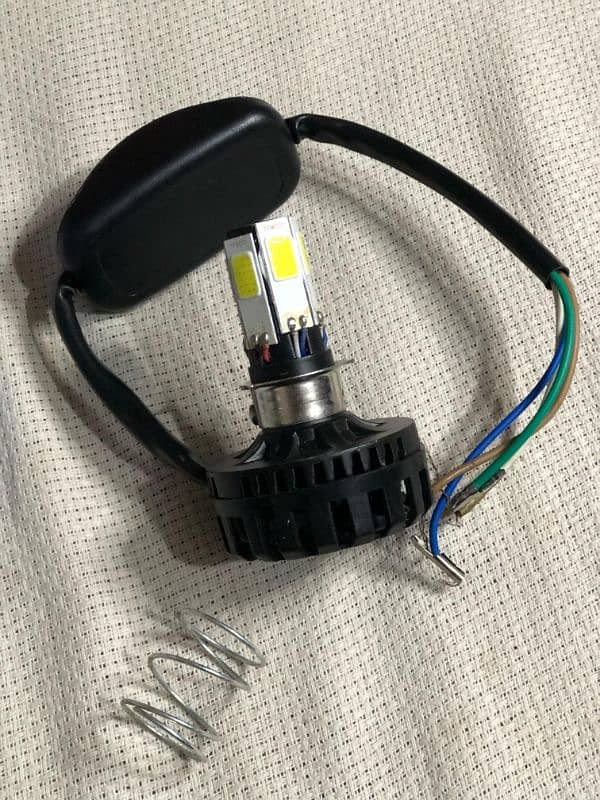 white Led With flasher 3