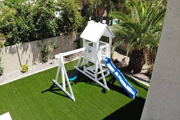 Swings|Slide|Seesaw|Marygoround|Bench|Gazibo|Tree House|Park Setup 12