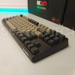 E-DRA EK 387 PRO TKL Type C Gaming Wired Keyboard