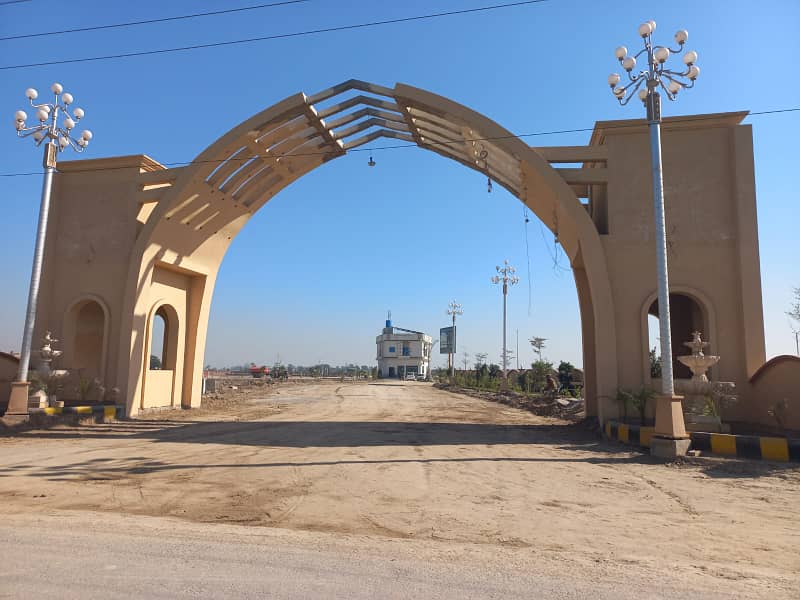 5 Marla Residential Plot For Sale In Sahiwal Azan City 0