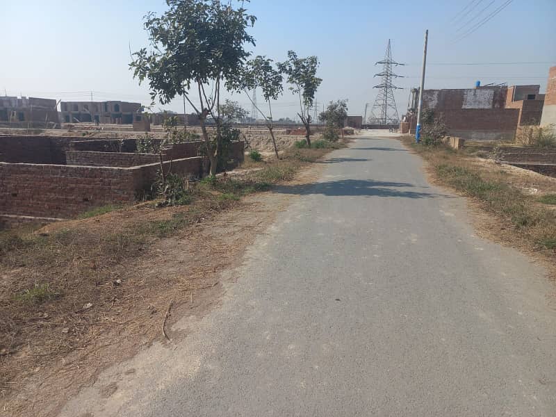 5 Marla Residential Plot For Sale In Sahiwal Azan City 5