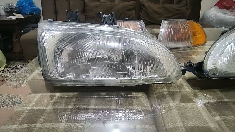 Honda Civic EG 1992 1995 USDM DEPO Front Headlights Forsale 1