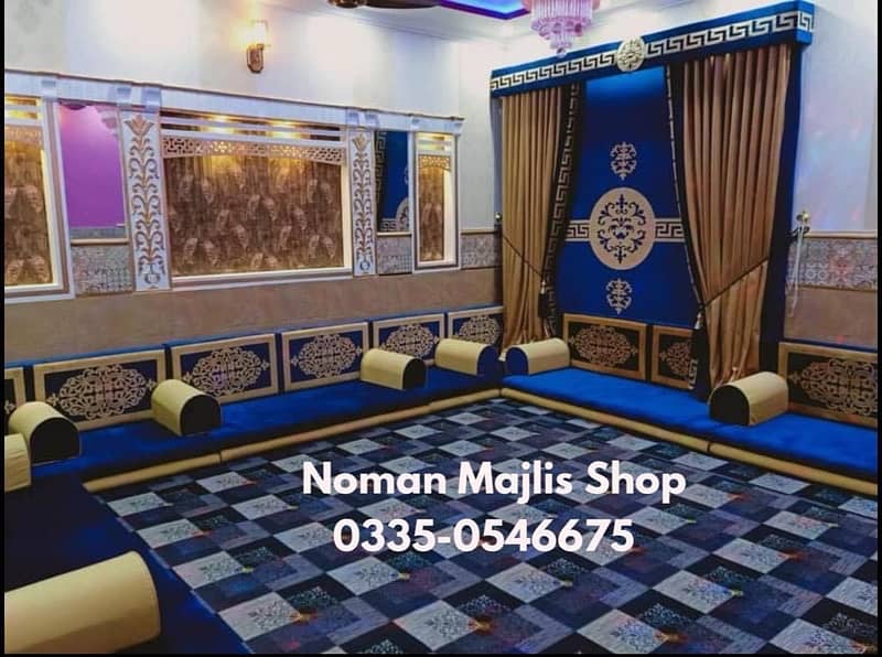 Noman Arabic Majlis - Arbi Majlis - Sofa Majlis 10