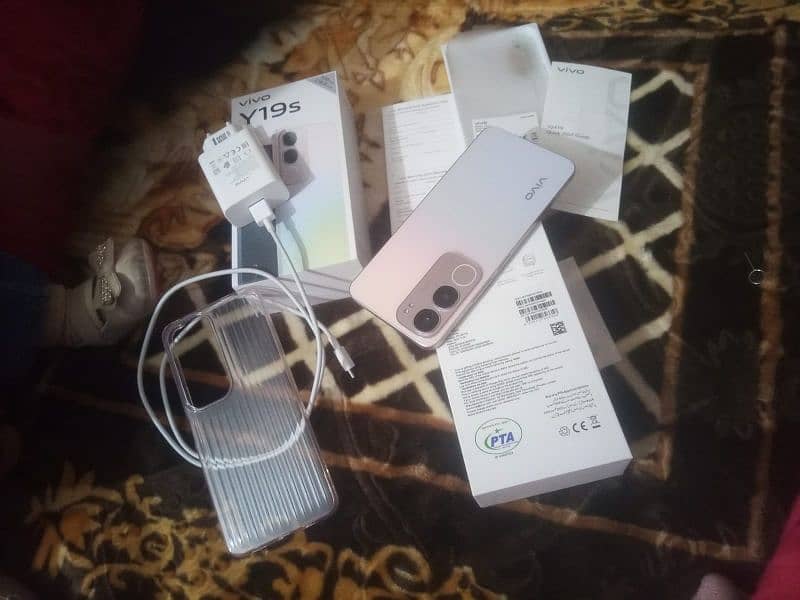 Vivo Y19S new with full box charger etc just 1 Month Used 3