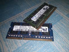 4GB DDR3 RAM (Samsung & SK Hynix) | Best Price! | Total 8 GB LaptopRAM