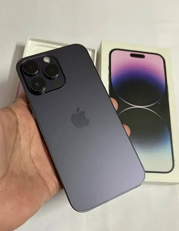 apple iPhone 14 pro max official pta approved with full box 0