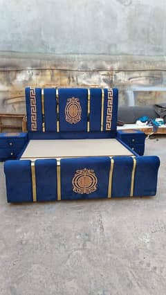 Bed Set/Poshish Bed /Double Bed/king Size Bed/Bed Dressing Side Table