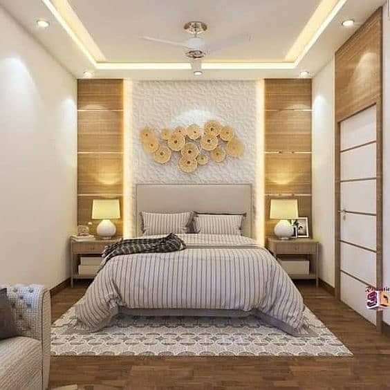 False Ceilings in Karachi,UPVC Panels/Wall paper,Flooring/3D Works 10