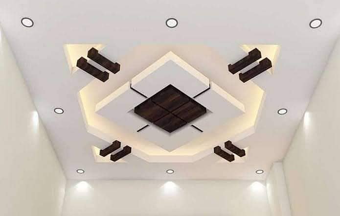 False Ceilings in Karachi,UPVC Panels/Wall paper,Flooring/3D Works 11