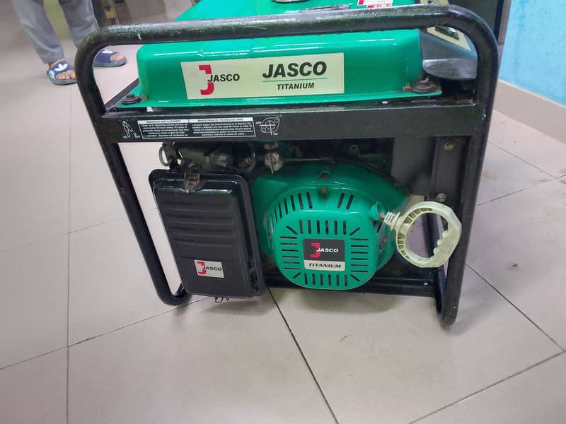 JASCO COMMERCIAL GENERATOR 8KVA DUAL PETROL & GAS 4