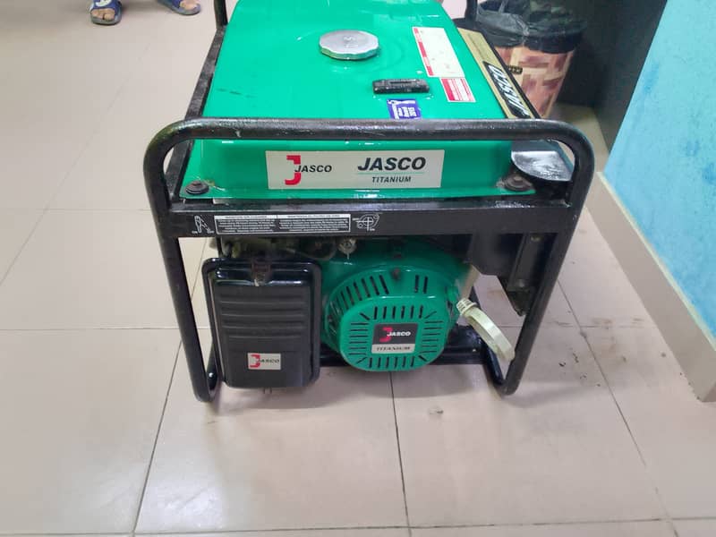 JASCO COMMERCIAL GENERATOR 8KVA DUAL PETROL & GAS 5